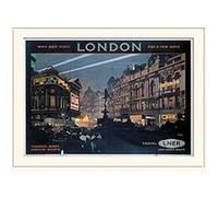 Affiche - Pyramid - Londres - London - Avec Passe-Partout - 30x40cm G