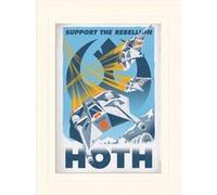 Affiche - Pyramid - Star Wars (Hoth) - Avec Passe-Partout - 30x40cm