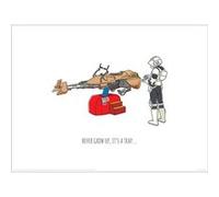 Affiche - Pyramid - Star Wars - Never Grow Up - Art Print - 30x40cm