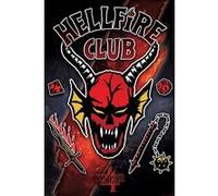 Pyramid Stranger Things 4 - Hellfire Club Emblem Rift - Poster 61x91cm