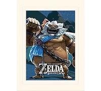 Affiche - Pyramid - The Legend Of Zelda: Botw (Daruk) - Avec Passe-Partout - 30x40cm G