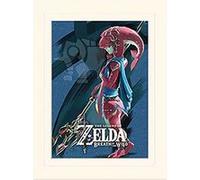 Affiche - Pyramid - The Legend Of Zelda: Botw (Mipha) - Avec Passe-Partout - 30x40cm G