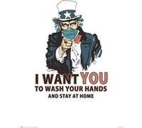 Affiche - Pyramid - Vincent Trinidad - Wash Your Hands - 61x91,5cm G