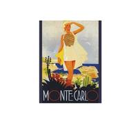 Affiche rectangulaire Monaco