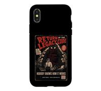 Affiche rétro du Film Return of The Legacy Code développeur Informatique Coque pour iPhone X/XS