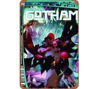 Affiche rétro en métal Future State Gotham #3 Comics - Décoration murale pour maison, grotte, bar, club, maison - 20,3 x 30,5 cm