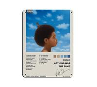 Affiche rétro signée Drake « Nothing Was The Same Music Album » - Décoration murale - 30 x 40 cm