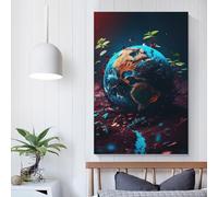 Affiche rétro sur toile représentant une histoire de ma vie, décoration murale pour salon, chambre à coucher, 30 x 45 cm