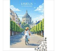 Affiche Sainte-Thérèse De Lisieux Puzzles 1000 pièces | puzzle pour les amoureux du café une activité relaxante avec un café frais un matin calme à la maison en douceur38x52cm