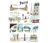Affiche "Sasek - Paris" - 50 x 70 cm