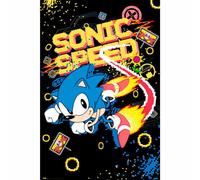 Affiche Sonic the Hedgehog Speed Sega Erik