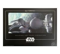 Affiche - Star Wars - Escaping The Trade Federation - 21x29,7cm G