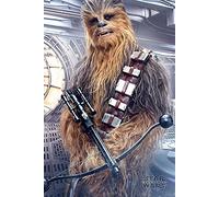 AFFICHE Star Wars - The Last Jedi/Chewbacca Bowcaster - 61x91,5cm Poster