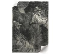 Affiche sur Toile 59,4x84 cm| Format A1 | Dans la caserne