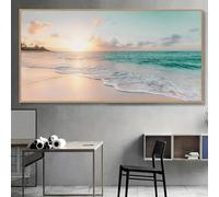 Affiche sur toile, art moderne, beau paysage sous le coucher du soleil, œuvre d'art giclée pour chambre à coucher, salon, couloir, décoration 90x180 cm sans cadre
