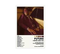 Affiche sur toile avec couverture d'album « I Never Liked You » - Panneau Mural, Décoration Murale - Pour salon, chambre à coucher - Sans cadre - 30 x 45 cm