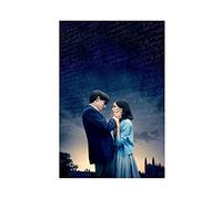 Affiche sur toile avec film The Theory of Everything pour chambre à coucher, sport, paysage, bureau, décoration de chambre, cadeau, 30 × 45 cm sans cadre :