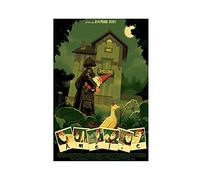 Affiche sur toile du film Le Fabuleux Destin d'Amélie Poulain 13 - Décoration de chambre, de sport, de bureau, de salle - Sans cadre : 30 x 45 cm