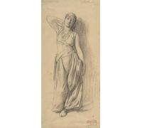 Affiche « The Almeh » (1879) par Charles Bargue (45,7 x 61 cm)