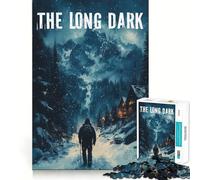 Affiche The Long Dark Puzzle de 1000 pièces pour Adultes Jeu de réflexion Loisirs d'intérieur Bords précis Objet de Collection 50x75cm