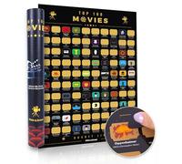 Affiche Top 100 Films Atlas et Green à Gratter - Classement IMDB 2024 + Accessoires