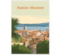 Affiche ville Sainte-Maxime