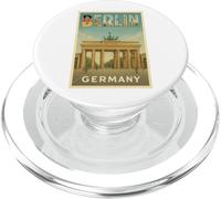 Affiche Vintage Berlin Allemagne Souvenir de Voyage Art Graphique PopSockets PopGrip pour MagSafe