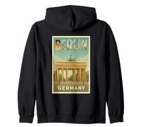 Affiche Vintage Berlin Allemagne Souvenir de Voyage Art Graphique Sweat à Capuche