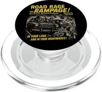 Affiche Vintage de Film Road Rage Rampage Halloween PopSockets PopGrip pour MagSafe