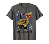Affiche vintage de l'équipe Marvel Fantastic Four T-Shirt