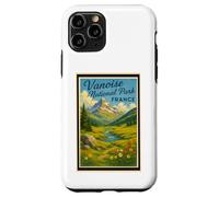 Affiche vintage des années 50 Parc national de la Vanoise Coque pour iPhone 11 Pro
