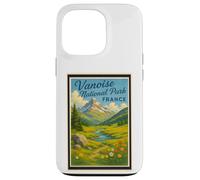 Affiche vintage des années 50 Parc national de la Vanoise Coque pour iPhone 13 Pro