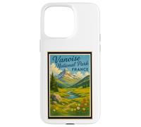 Affiche vintage des années 50 Parc national de la Vanoise Coque pour iPhone 15 Pro Max