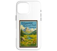 Affiche vintage des années 50 Parc national de la Vanoise Coque pour iPhone 16 Pro Max