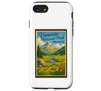 Affiche vintage des années 50 Parc national de la Vanoise Coque pour iPhone SE (2020) / 7 / 8