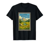 Affiche vintage des années 50 Parc national de la Vanoise T-Shirt
