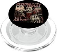 Affiche Vintage du Film La Revanche de la poupée Halloween PopSockets PopGrip pour MagSafe