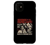 Affiche Vintage du Film La Revenge of The Paper Cuts Halloween Coque pour iPhone 11