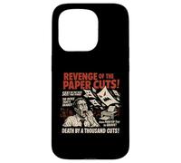 Affiche Vintage du Film La Revenge of The Paper Cuts Halloween Coque pour iPhone 15 Pro