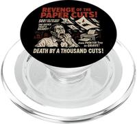 Affiche Vintage du Film La Revenge of The Paper Cuts Halloween PopSockets PopGrip pour MagSafe