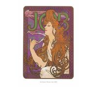Affiche Vintage Mucha - Job par Mucha - Poster Décoration Murale A3+ (32 x 45 cm) pour embellir et donner une touche Déco à votre Intérieur.