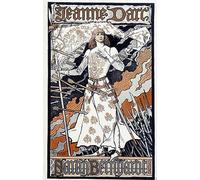 Affiche Vintage Toile Murale Art Photos De célèbres tableaux Affiche Jeanne d'Arc par Eugène Grasset pour les décorations pour la maison 60x90cm