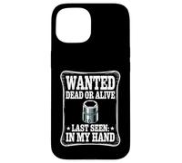 Affiche Wanted 10 mm Socket Humour Car Guy Car Mechanic Coque pour iPhone 15