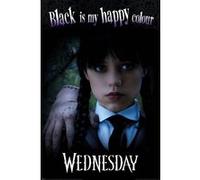 Affiche - Wednesday / Mercredi - Black is My Happy Colour - 61x91,5cm G