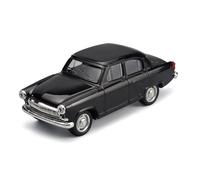 Afficher les véhicules 1/43 pour Volga GAZ-21 Alliage Voiture Diecast Métal Modèle Véhicule Classique Modèle Nostalgique Souvenir Collection ou Cadeau (Noir)