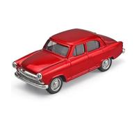 Afficher les véhicules 1/43 pour Volga GAZ-21 Alliage Voiture Diecast Métal Véhicule Classique Modèle Nostalgique Souvenir Collection ou Cadeau (Argent)