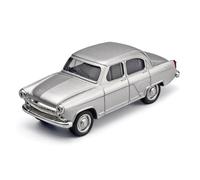 Afficher les véhicules 1/43 pour Volga GAZ-21 en alliage Voiture Diecast Métal Modèle de véhicule classique Collection de souvenirs nostalgiques ou cadeau (rouge)