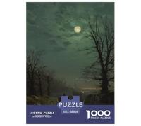 Afficher1000 Pièces PuzzleArt Contes Magiques, Adultes/Enfants, Le Cabanon De L'Artiste, Décoration, Cadeau 38x26cm/1000pcs