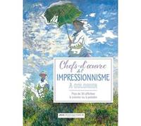 Affiches à colorier : Chefs d'oeuvre de l'impressionnisme