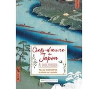Collectif – Affiches à colorier : Chefs-d'œuvre du Japon – Plus de 30 estampes – Broché